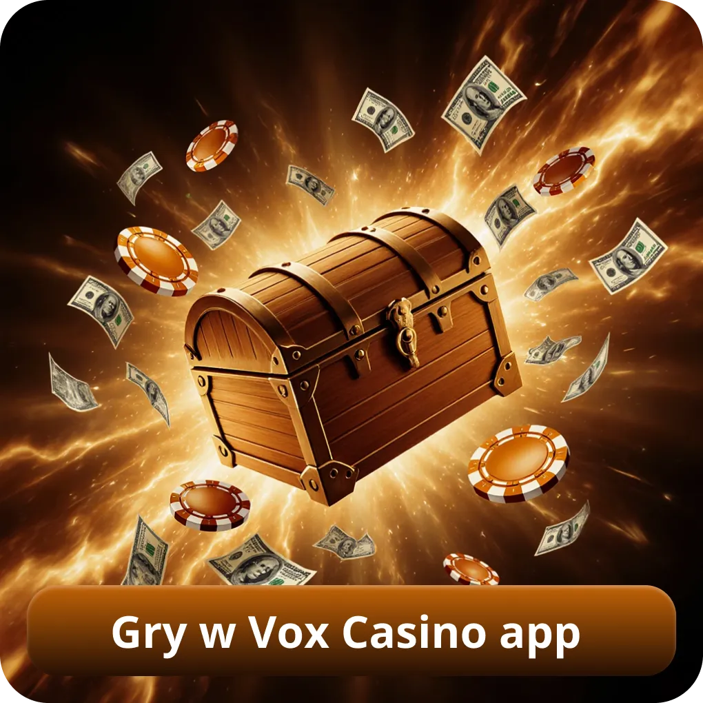 Gry w Vox Casino app